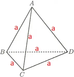 tetraedro regular