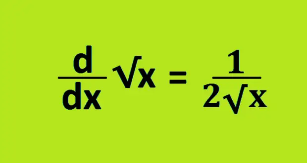 DERIVADA DA RAIZ DE X Saber Matemática