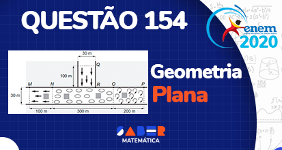 ENEM 2020 – Questão sobre geometria plana – Manifestações populares